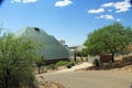 Outside the Biosphere 2 in Tucson Arizona